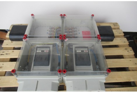 Installatiekast  ABB incl 2x zekeringhouder 160 Ampere.